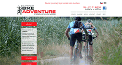Desktop Screenshot of bike-adventure.cz